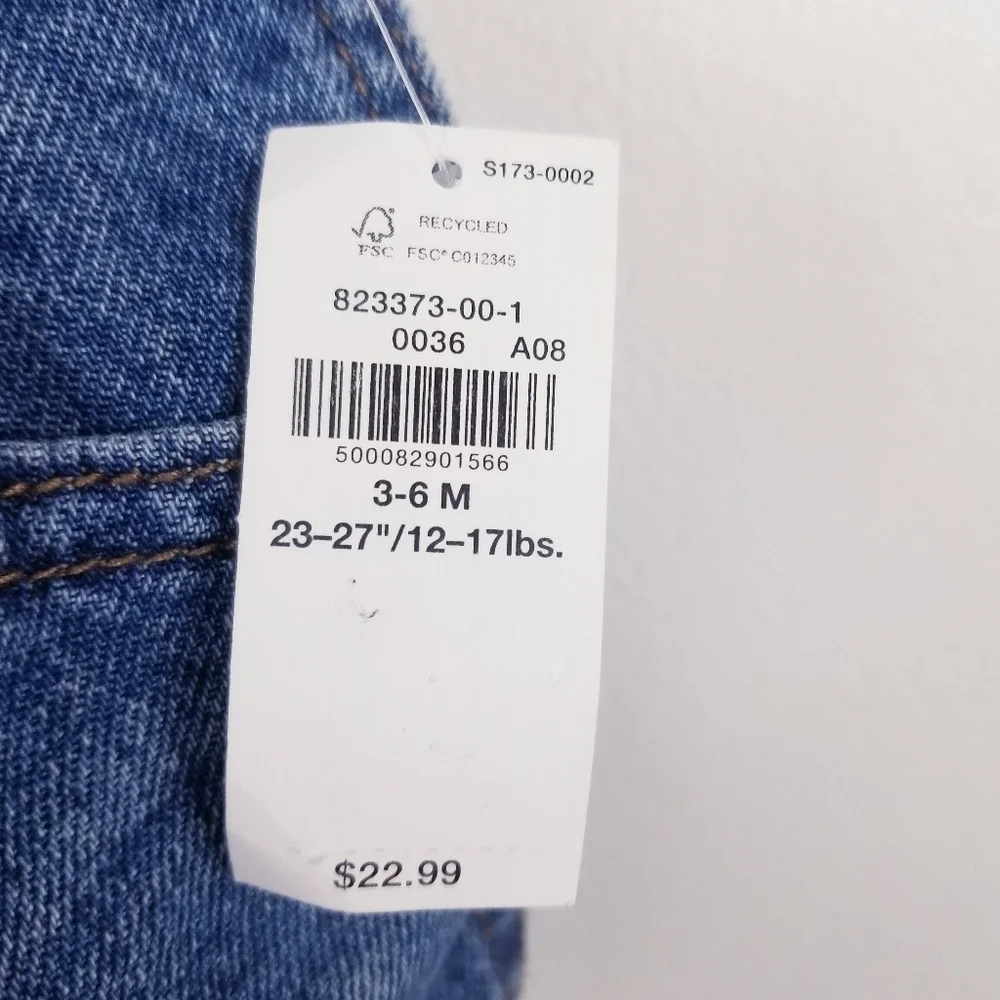 Old Navy Denim Shortalls NWT